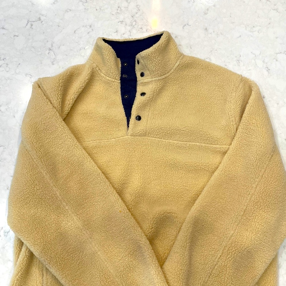 J. Crew fleece jacket XL